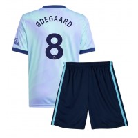 Arsenal Martin Odegaard #8 Tredjedraktsett Barn 2024-25 Kortermet (+ Korte bukser)